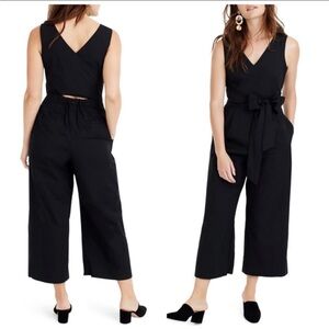J. Crew Dark Matter poplin jumpsuit